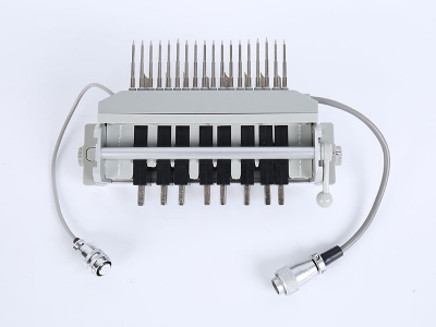 HH2020B 三相偏心輪下出線(xiàn)表座帶輔助端子-直接式 （8滑塊 150、155、165、180、 200x40MM 孔距,M6 螺桿）